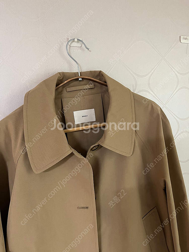 새상품) 보웬 숏 트렌치코트--1