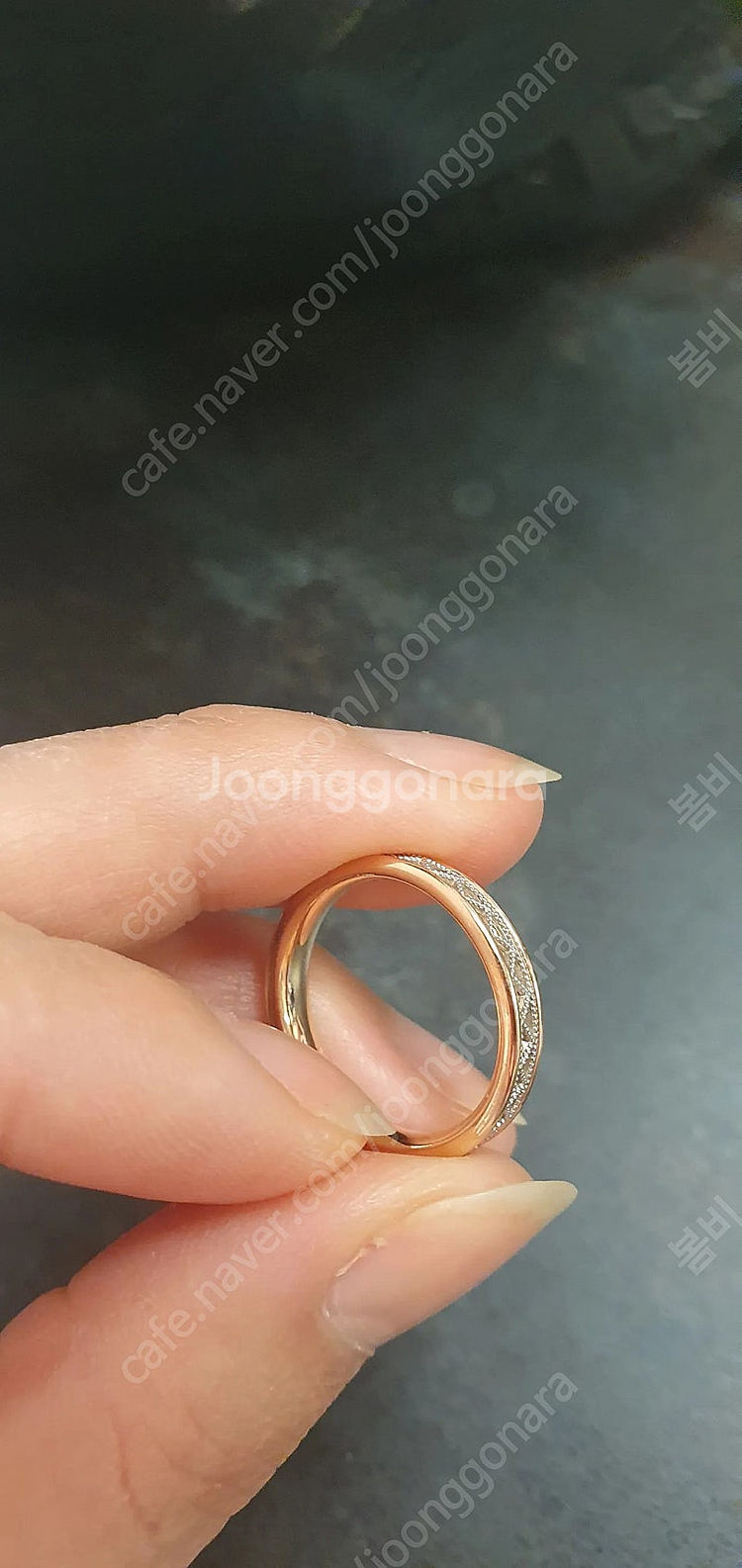 14k 핸드메이드 링반지 판매합니다.--3