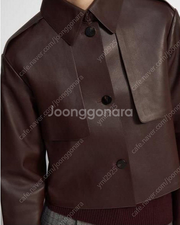 띠어리 나파 가죽 자켓--2