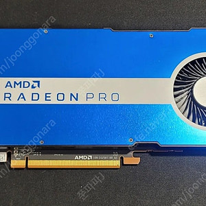 AMD 라데온 프로 W5500 그래픽카드