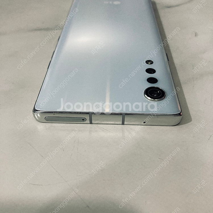 LG G9 벨벳 화이트 128기가 액정S급! 매우깨끗!...--3