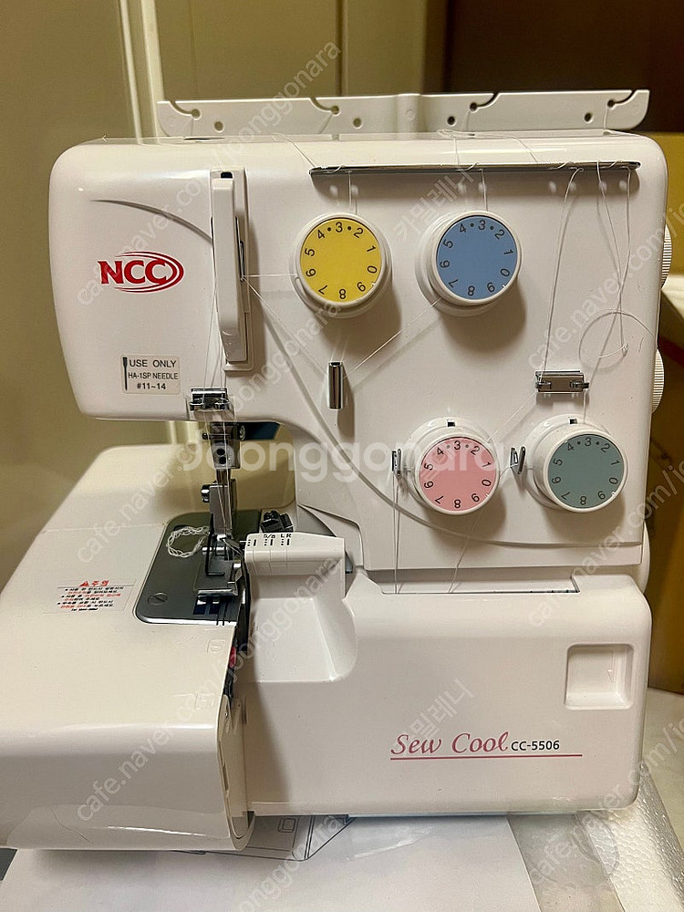 ncc 쏘우쿨 오버록 재봉틀 (cc-5506) sew ...--0