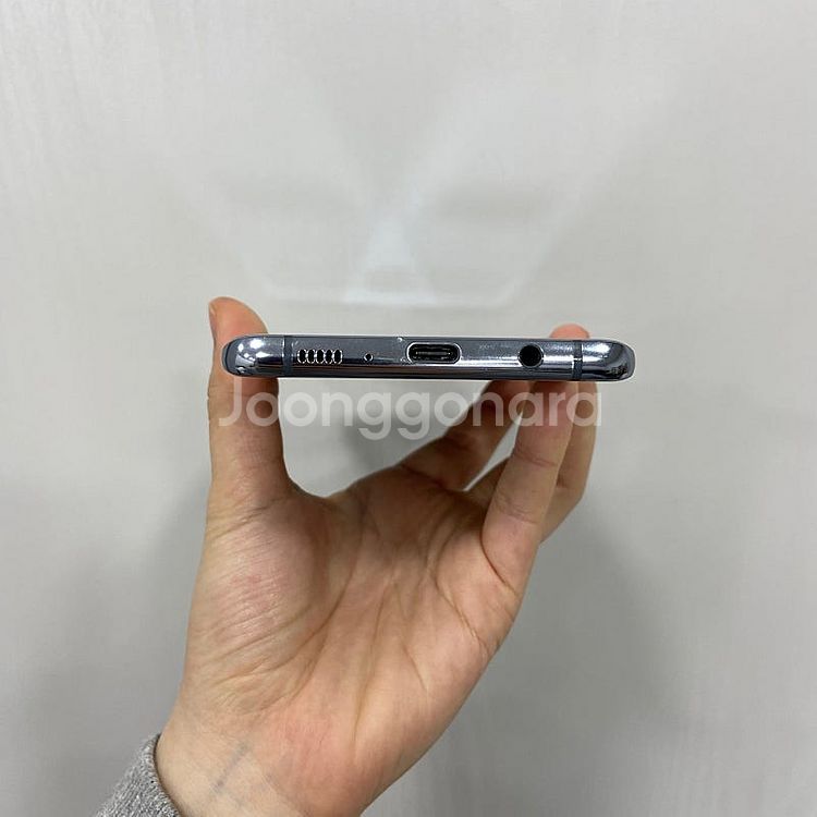 68656 갤럭시S10 5G 256기가 블랙 공기계 팝...--3