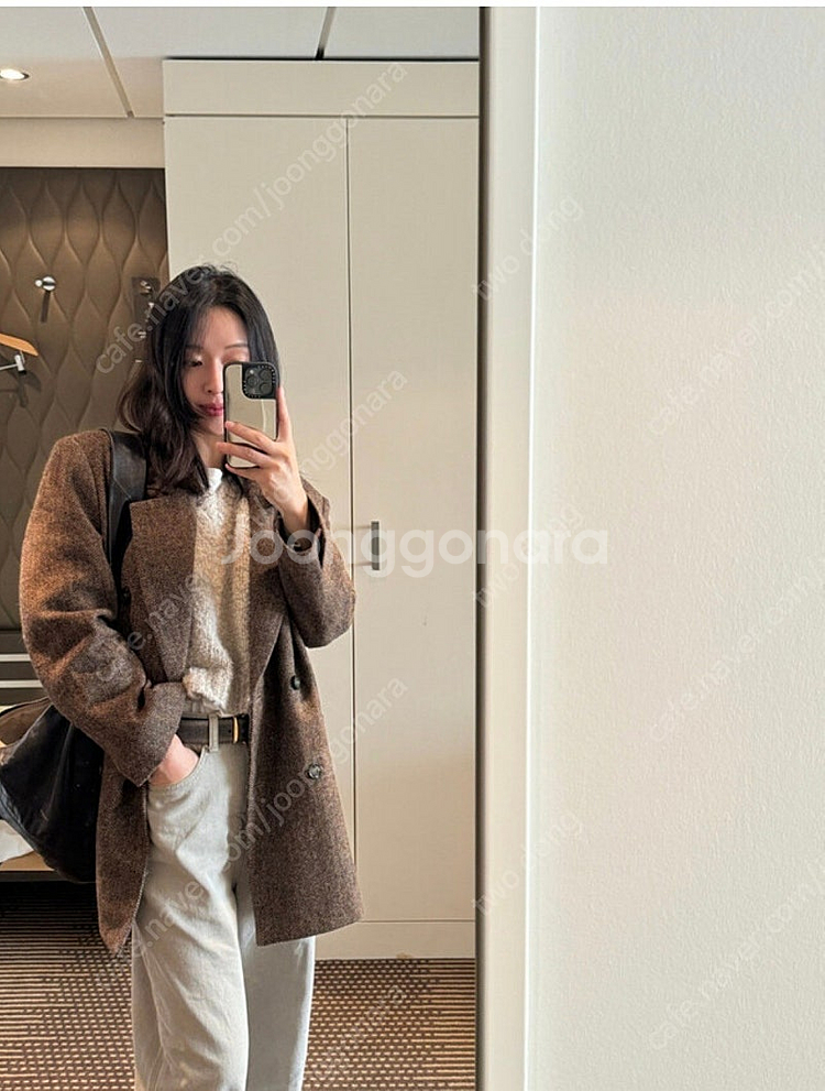 츄니토리 피그먼트 코튼팬츠 베이지m--5