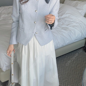 소라 트위드 자켓🩵