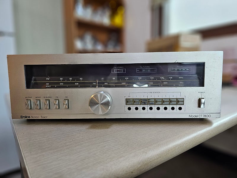 천일사 튜너 CT 7800--0
