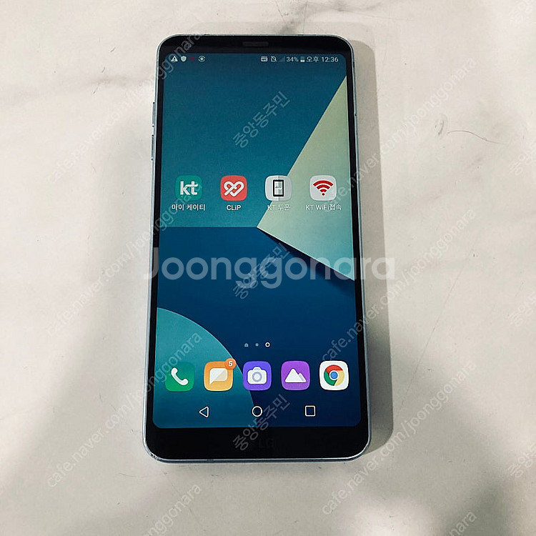 LG G6 블루 32G 매우 깔끔한기기 3만5천원 판매...--5