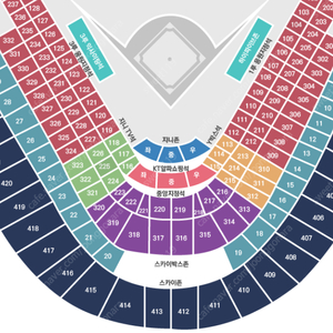 개막경기 수원위즈파크 3월 22일 23일 KT vs 한화 중앙지정석