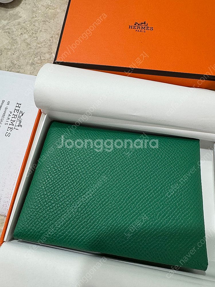 에르메스 칼비듀오 베르 베흐티고 새상품 정품--1
