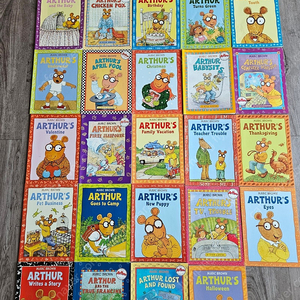 정품 아서어드벤처 24권과 음원+워크북파일(arthur adventure,아써어드벤처)~깨끗