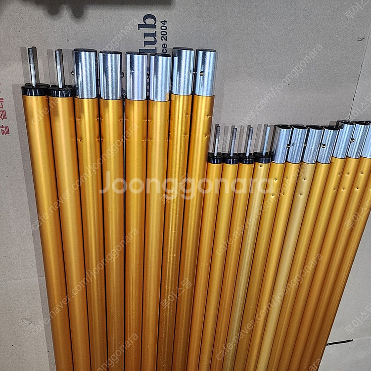 타프폴대 풀세트/골드/미사용--4