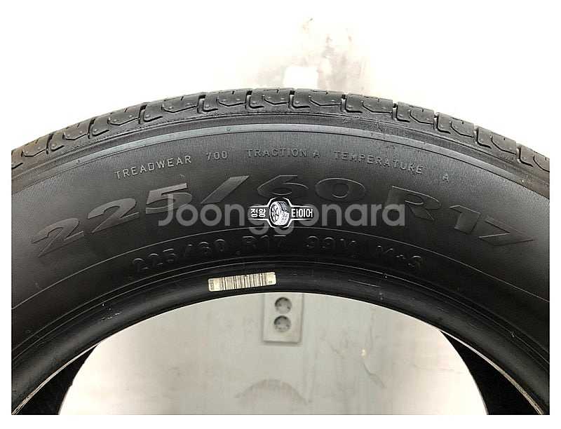 중고타이어 피렐리 P8FS 225/60R17 스포티지Q...--5