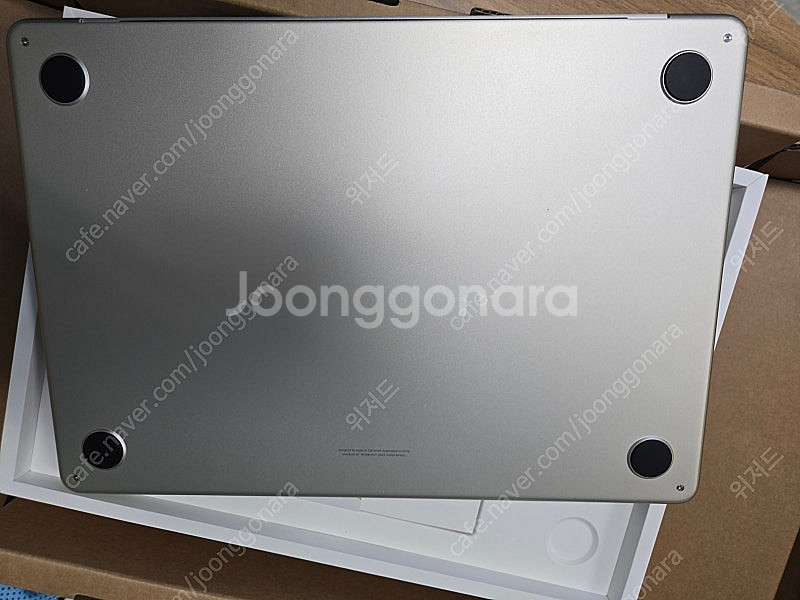 맥북에어 M2 13인치 512GB, 16GB램, 스타라...--4