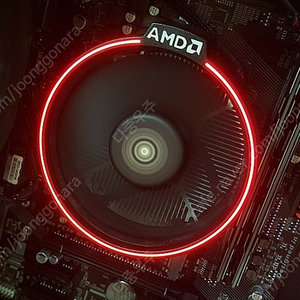 AMD 라이젠5 2600X +레이스스파이어led 쿨러