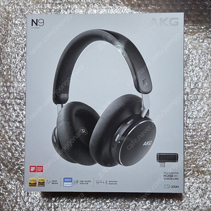 AKG N9 HYBRID 노캔 블루투스 헤드폰 블랙 새제품