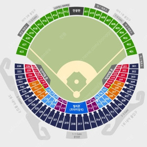 3/27 잠실 LG 엘지 vs 한화 1루 오렌지 208 14열 2연석 4연석