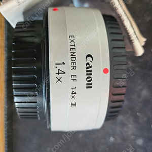 캐논 EXTENDER EF 1.4x III 1회 사용제품