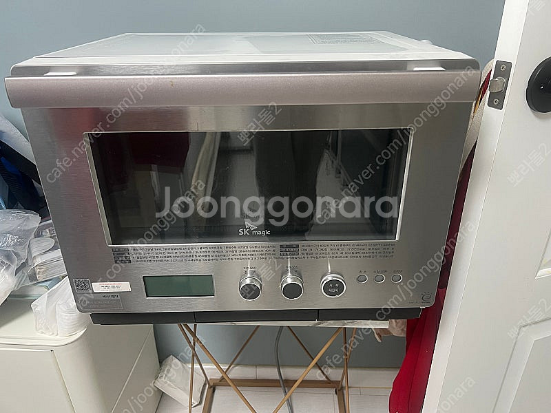 sk매직 복합 스팀 광파 오븐(전자렌지 기능만 고장)--0
