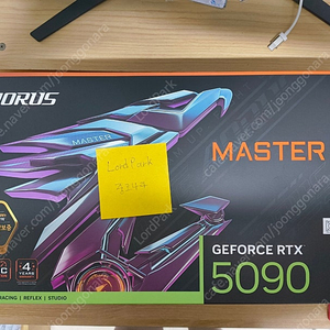 GIGABYTE AORUS 지포스 RTX 5090 MASTER D7 32GB 팝니다