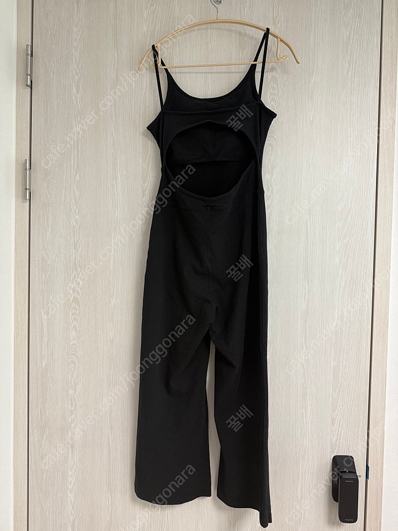 부디무드라 컷아웃 점프수트 블랙 s