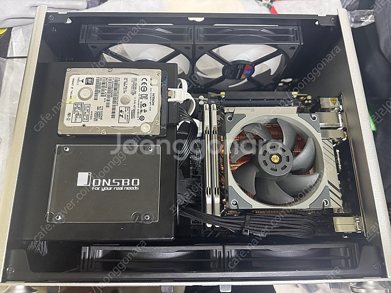 Intel i5-12400 SFF빌드 (ITX) 조립본...--2