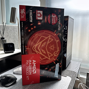 라데온 Radeon RX 7800 XT 사파이어 니트로 NITRO+ OC D6 16GB