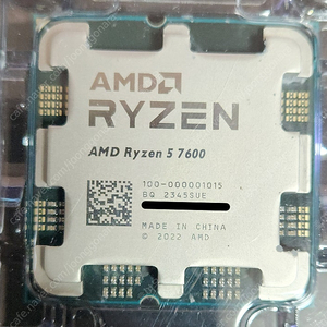 AMD RYZEN 라이젠 7600 중고