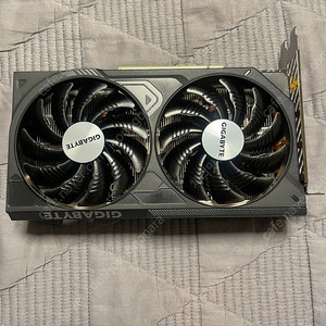 기가바이트 4060ti windforce oc d6 8gb판매합니다.