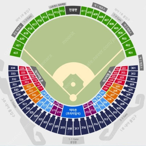 lg vs 롯데 3/22 개막전 1루 레드석