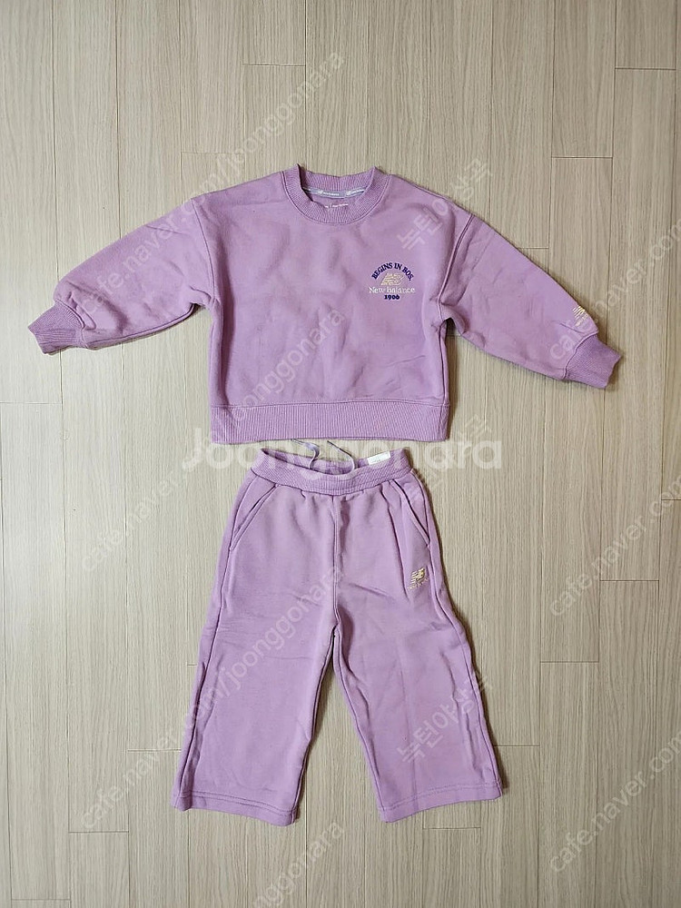 뉴발란스키즈 기모 세트 120--2