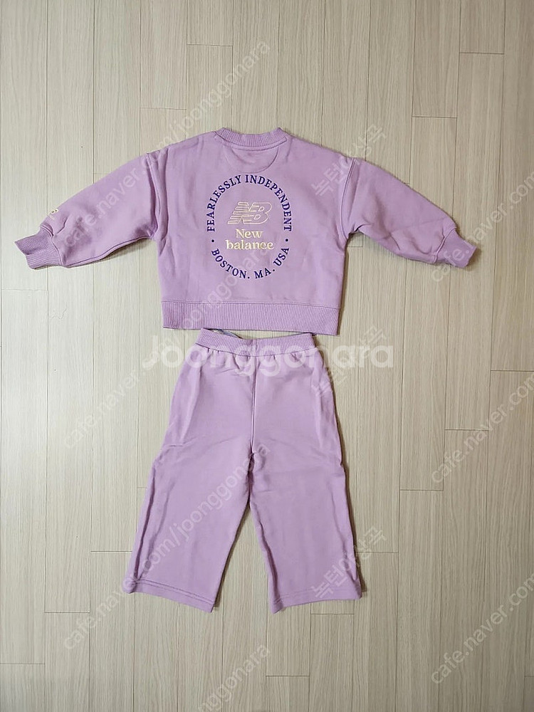 뉴발란스키즈 기모 세트 120--3
