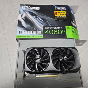 조텍 4060ti 판매합니다