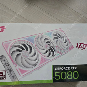 RTX5080 ULTRA OC White D7 16GB 웨이코스 미개봉