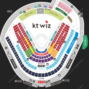 개막시리즈_수원kt위즈파크 KT vs 한화 3.22~23 외야/잔디자유석 2/3/4/5 양도