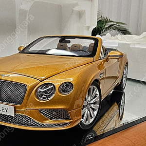 1:18 Paragon Bentley continental gtc facelift gold 판매합니다