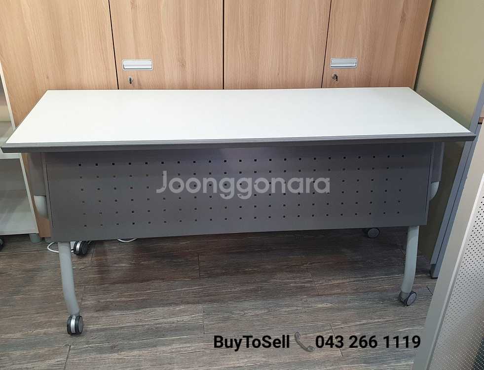 퍼시스 CRN314 2인용 강의테이블 접이식테이블 판매--6