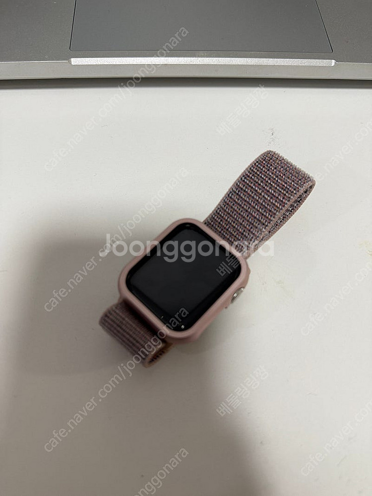 애플워치8 스테인리스 실버 41MM 셀룰러 풀박--1