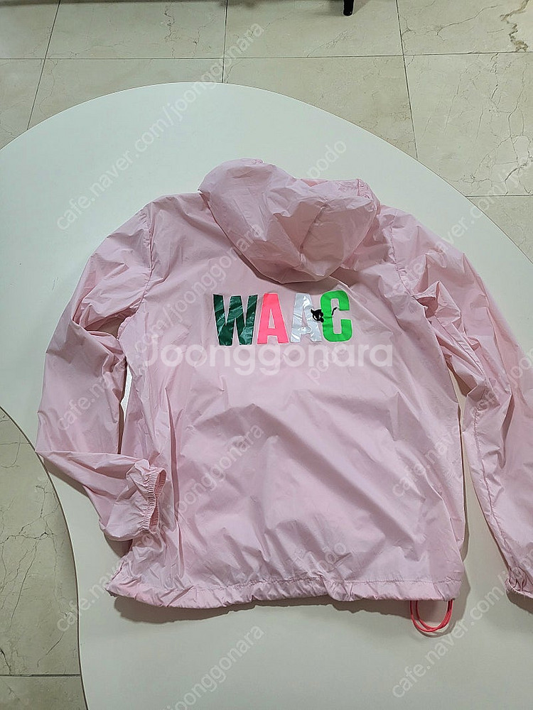 WAAC 핑크색 바람막이(새상품) S--3