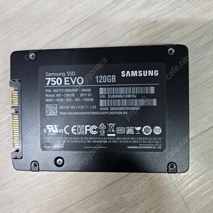 삼성SSD750 EVO 120GB
