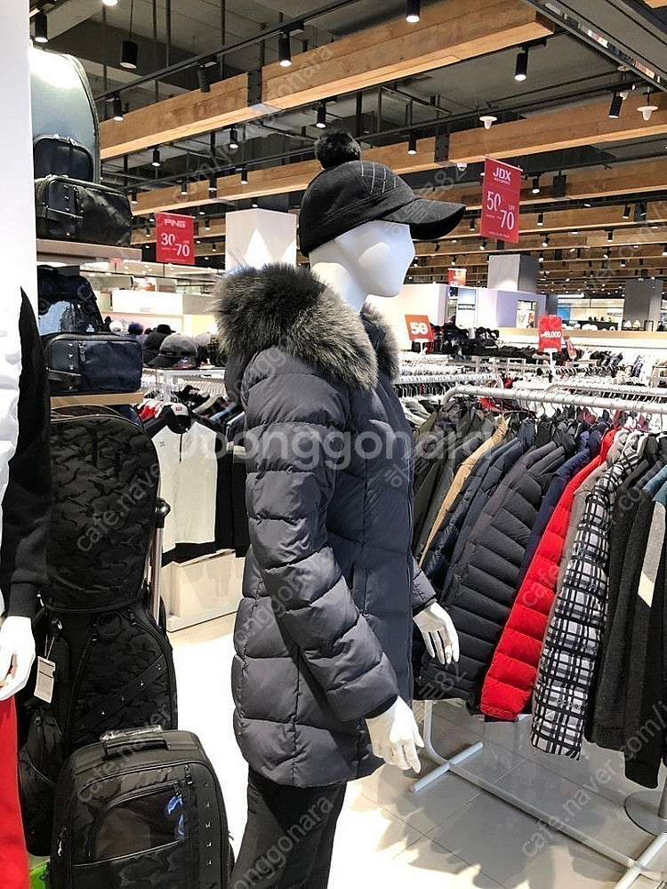 폐업정리/JDX 여성 FUR 포인트 중기장 다운 점퍼(...--2