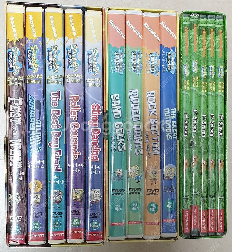 스폰지밥 네모바지 dvd / 영어교육 자료 / 영어 d...--0