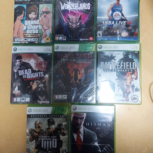 구버전 엑박게임들 미개봉,중고 팝니다