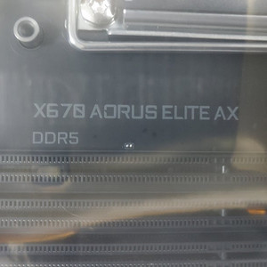 기가바이트 AMD 메인보드 X670 어로스 엘리트 AX 미사용