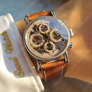 [정품] 크로노스위스 오푸스 크로노그래프 스켈레톤 38 (Chronograph Opus Chronograph 38)