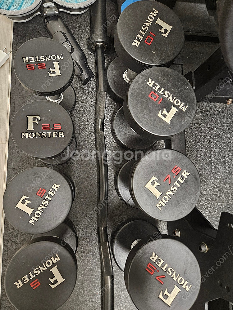 인벤탑 미니랙+랫타워, 에프몬 덤벨, 로버스트 원판 팝니다.--2