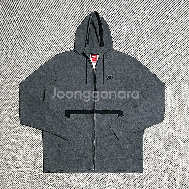 [XL] Nike 나이키 에어포스1 다크그레이 후드집업...--0