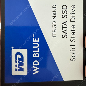 ssd 1 tb wd blue sata 1개