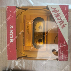 SONY WM-20 워크맨 (미사용에 가까운) 박스 FULL SET (PINK 컬러)