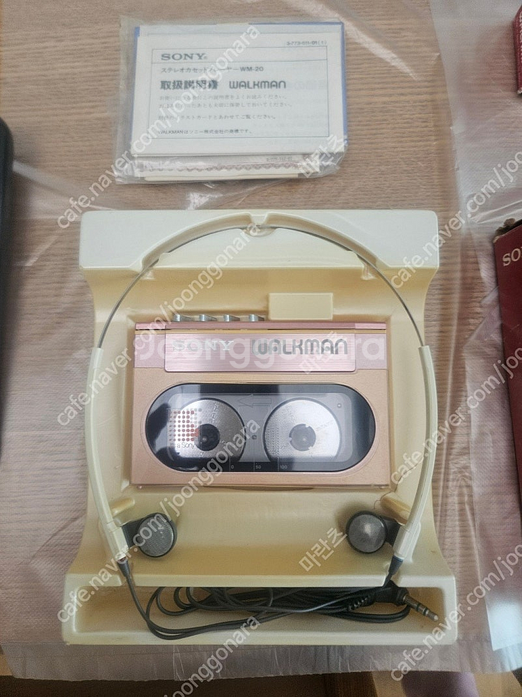 SONY WM-20 워크맨 (미사용에 가까운) 박스 F...--1