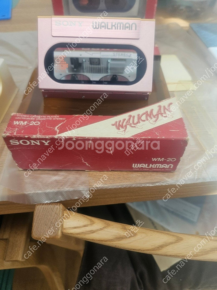 SONY WM-20 워크맨 (미사용에 가까운) 박스 F...--2